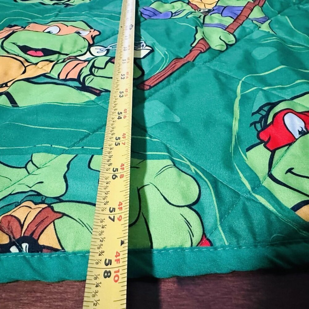 Nickelodeon Baby Teenage Mutant Ninja Turtles TMNT Throw Blanket 58”x42" - Picture 5 of 6